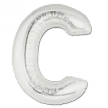 Фолиева буква сребърна ''C'' с височина 103 см