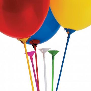 Сламки за балони с държач