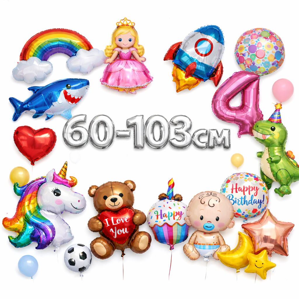 Фолиеви балони (големи) за хелий.