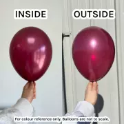 Металик Бордо #052 – 30 см (12 инча) – 100 броя – Gemar