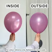 Металик Розово #033 – 30 см (12 инча) – 100 броя – Gemar