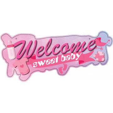 ТабелаWelcome sweet baby розов