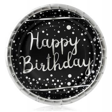 ПАРТИ ЧИНИЯ БАЛОН ЕВИ С ТОПЪЛ СРЕБЪРЕН ПЕЧАТ HAPPY BIRTHDAY 23см.
