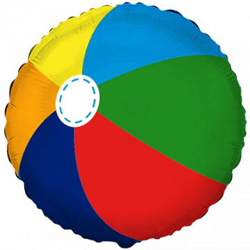 Фолиев балон плажна топка