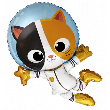 Фолиев балон котка астронавт