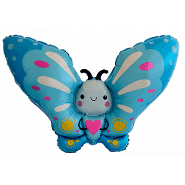 Фолиев балон пеперуда – синя