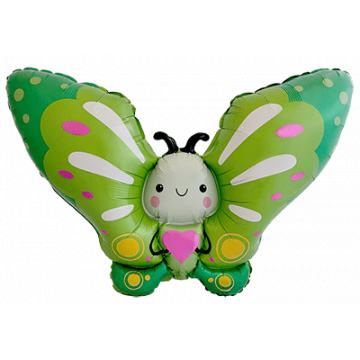 Фолиев балон пеперуда – зелена
