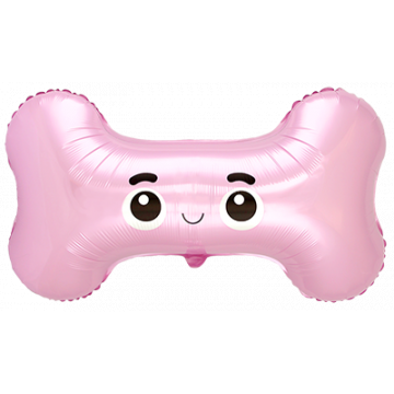 Фолиев балон кокал – розов