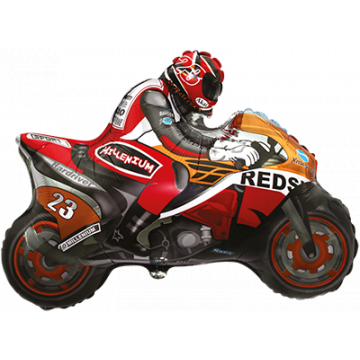 Фолиев балон Moto Racing – състезателен мотор