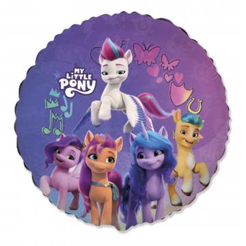 Фолиев балон My Little Pony лилав
