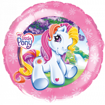 Фолиев балон My Little Pony розов