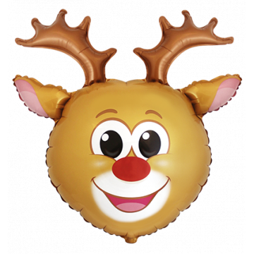 Фолиев балон глава на елен