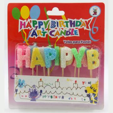 Свещи HAPPY BIRTHDAY