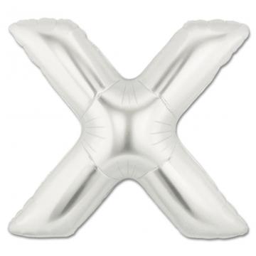 Фолиева буква сребърна ''X'' с височина 103 см