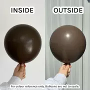 Standard Chocolate Brown – 45 см (18 инча) – 10 броя – Kalisan