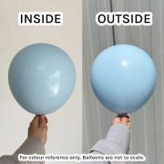 Macaron Blue – 13 см (5 инча) – 100 броя – Kalisan