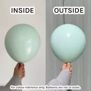 Macaron Pale Green – 45 см (18 инча) – 10 броя – Kalisan