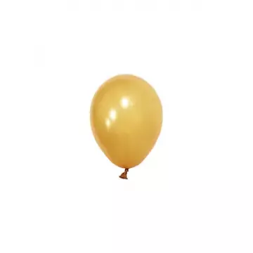 Металик Злато – 13 см (5 инча) – 100 броя – Balonevi