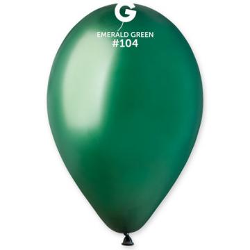 Стандарт Изумрудено Зелено #104 – 26 см (10 инча) – 100 броя – Gemar