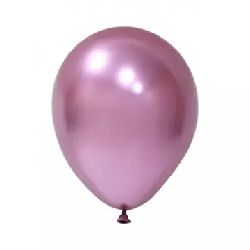 Хром Розово – 30 см (12 инча) – 100 броя – Balonevi