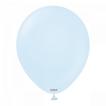 Macaron Baby Blue – 45 см (18 инча) – 10 броя – Kalisan