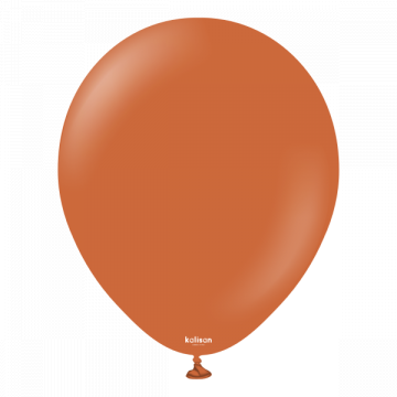 Retro Rust Orange – 13 см (5 инча) – 100 броя – Kalisan