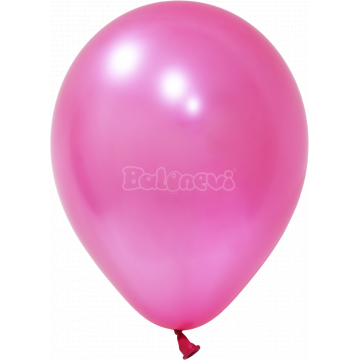 Металик Циклама – 30 см (12 инча) – 100 броя – Balonevi