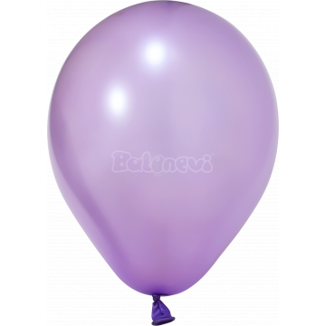 Металик Светло Виолетово – 30 см (12 инча) – 100 броя – Balonevi