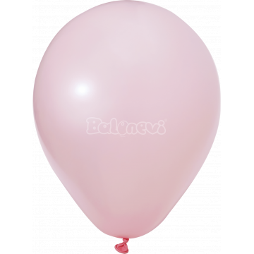 Пастел Макарон Розово – 30 см (12 инча) – 100 броя – Balonevi