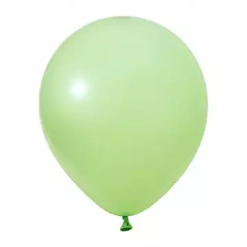 Пастел Макарон Зелено – 45 см (18 инча) – 10 броя – Balonevi