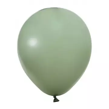 Пастел Маслено Зелено – 45 см (18 инча) – 10 броя – Balonevi