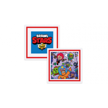 ПАРТИ САЛФЕТКИ BROWL STARS 33/33см. 20бр.