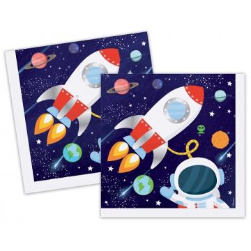 ПАРТИ САЛФЕТКИ ЕВИ КОСМОС 33/33см. 16бр.