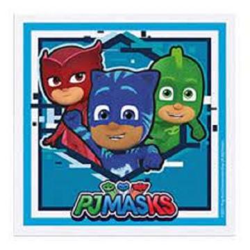 ПАРТИ САЛФЕТКИ PJ MASKS 33/33см. 20бр.